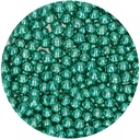 FunCakes Perles de Chocolat Croquant - Metallic vert 60g