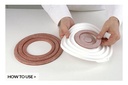 MOULE INSERT SILIKOMART ROND DIAMETRE DE 40 A 260MM HT 10MM