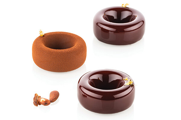MOULE SILIKOMART OBLIO 95-DIAM 75 HT30MM6X 95ML-CURVEFLEX