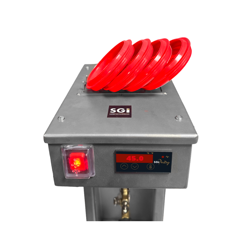 COUVERCLES PLASTIQUES POUR GODETS ALUMINIUM 0,75L ET 1L - LOT DE 3