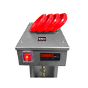 COUVERCLES PLASTIQUES POUR GODETS ALUMINIUM 0,75L ET 1L - LOT DE 3