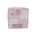 MALLOWS MARSHMALLOW VANILLE ROSE ET BLANC 4 X 4 CM 8 PCS - 175GR