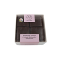 MALLOWS MARSHMALLOW VANILLE CHOCOLAT NOIR 4 X 4 CM 8 PCS - 180GR