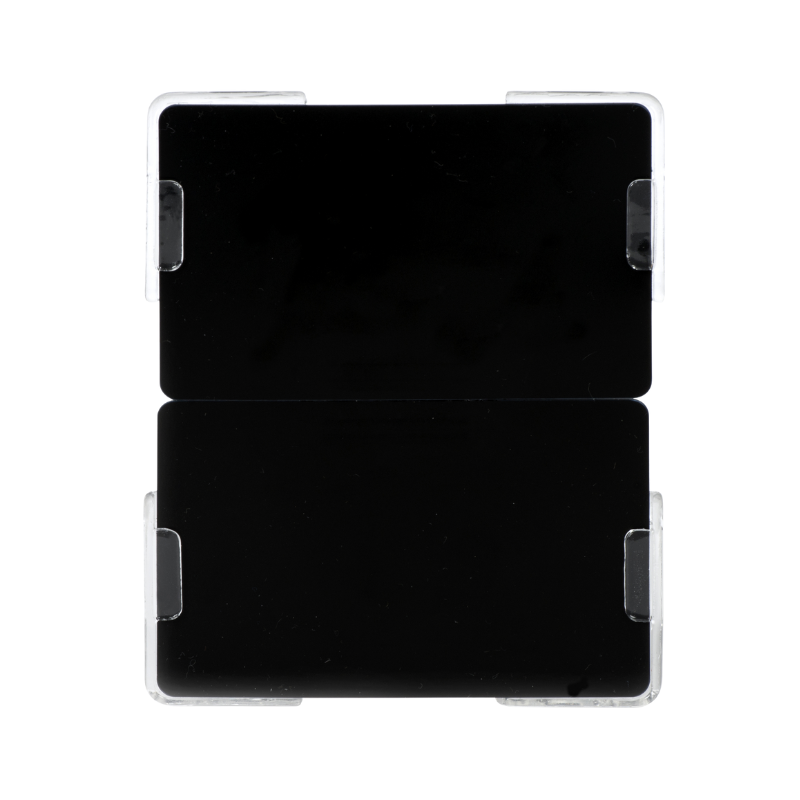 EDIKIO PORTE DOUBLE CARTES POUR ÉTIQUETTES DE PRIX 89x111MM PAQUET DE 5 PCS