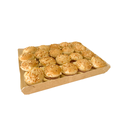 ❄️BURGARD - MINI CROQUE-MONSIEUR 20PCS : BRIOCHETTES GRATINE A L'EMMENTAL JAMBON ET FROMAGE FONDU **CARTON DE 40PCS**