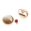 MOULE SILIKOMART MARITOZZO 135 - SET 2 SILICONE MOULDS N.6 ø68 HT 40 MM + N.12 68 X 31MM HT 25 MM