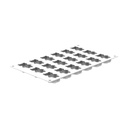 MOULE SILIKOMART TEDDY BEAR XS 20 - SILICONE MOULD N.18 50 x 36MM HT 21 MM