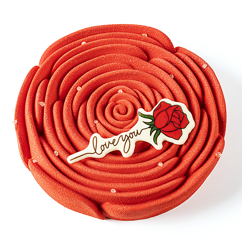 2069978 ROSE ROUGE LOVE YOU 4,6 x 11,4CM 40PCS ***S/CDE*** 