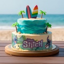 BANDES STITCH ET ANGEL PREDECOUPES EN AMIDON 4,95 x 21CM 3PCS