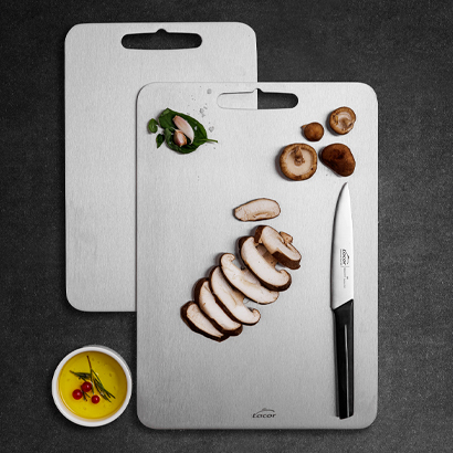 LACOR PLANCHE A DECOUPER INOX 25X36XH0.25CM