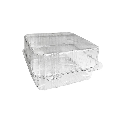 PAT PATIPACK SQUARE INT BOX 165X165X100MM HINGED LID VENTILATED 320PC