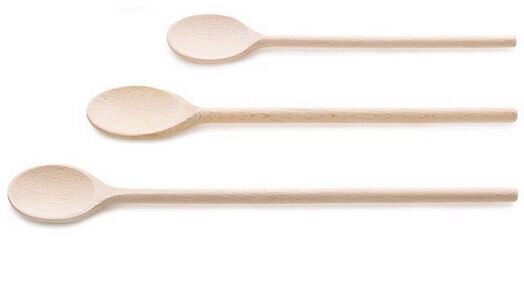 WOODEN SPOON SET OF 3 30/35/40CM - 9132