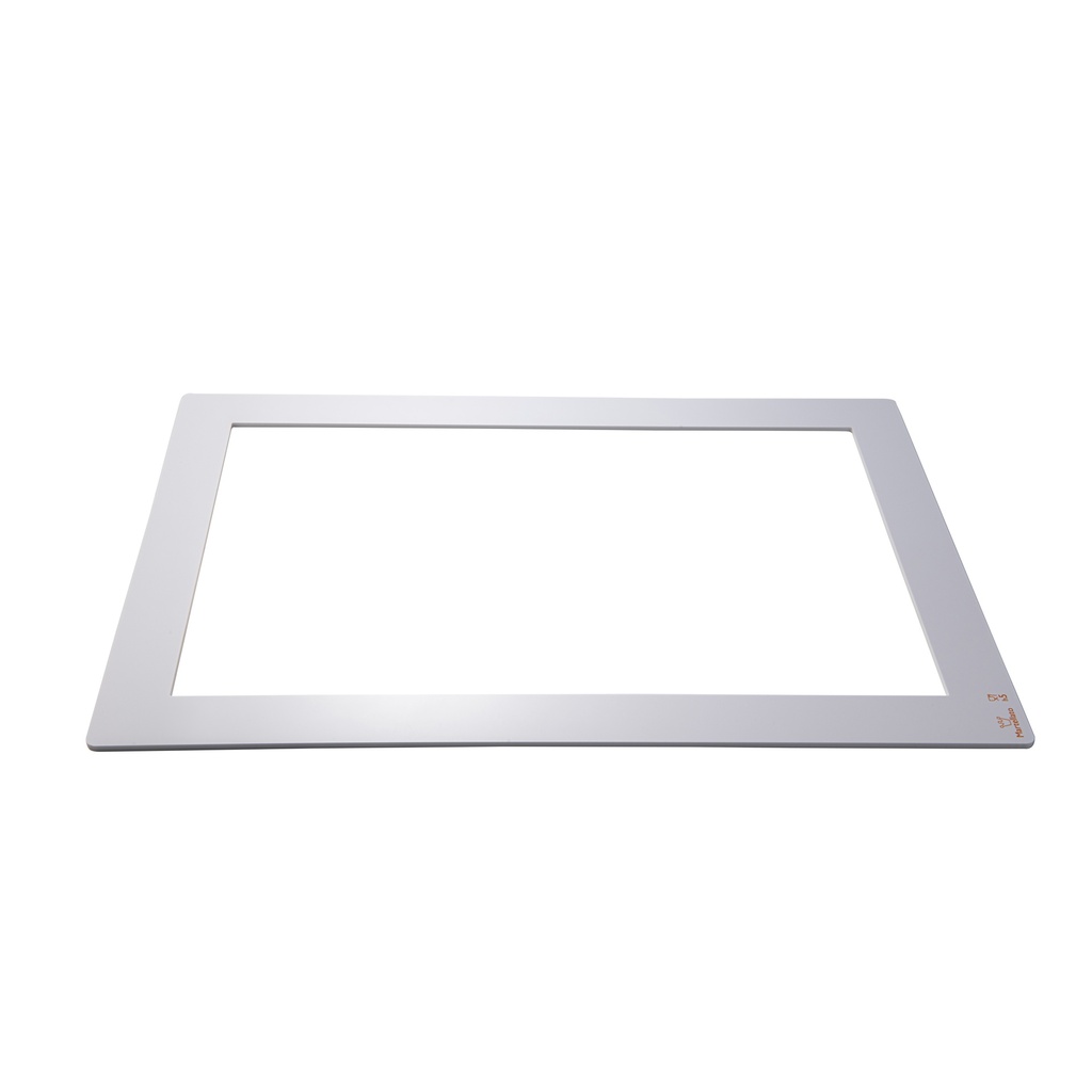 PLASTIC FRAME FOR BISCUIT 47X67CM HT 5MM DIM INT 37X57CM