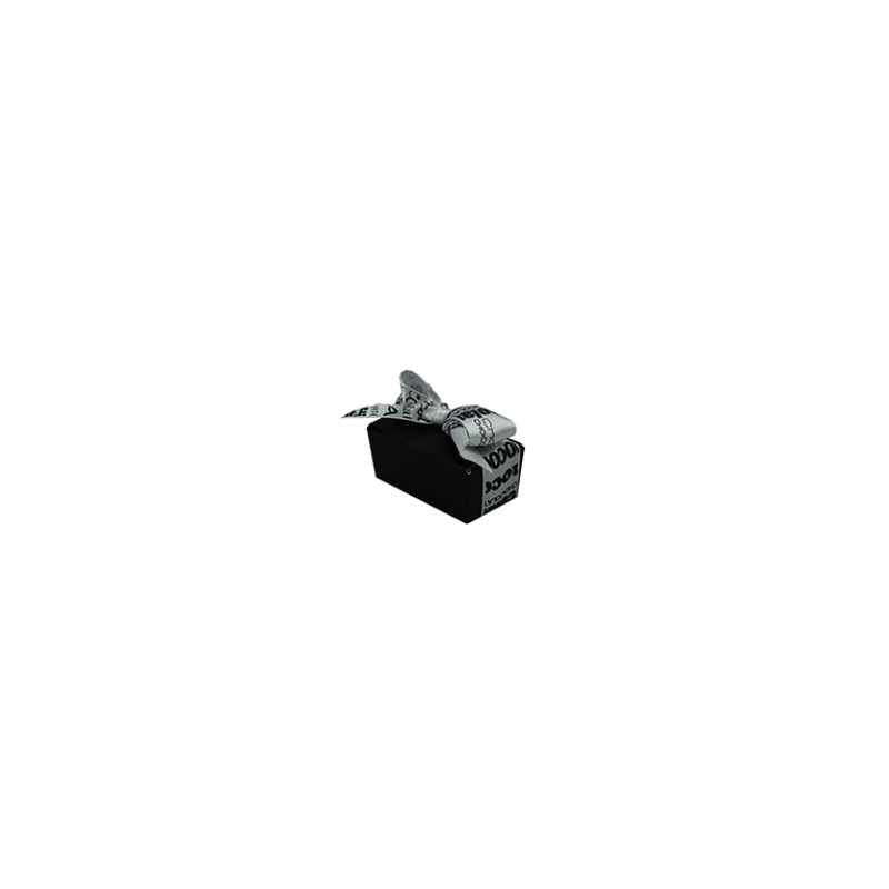 “COLOR” BOX OF 2 BLACK PRALINES 66 X 35 X 30 MM 25PCS
