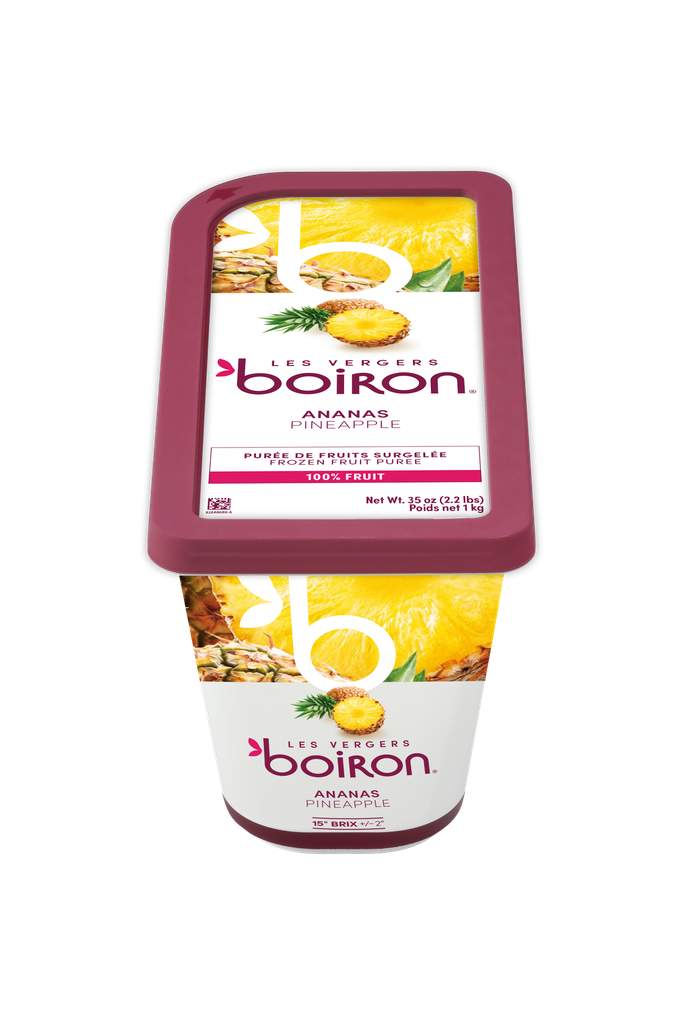 ❄️BOIRON 524 100% PINEAPPLE PUREE 1KG 6X1KG = KG