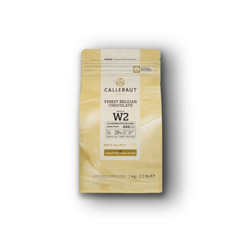 CALLEBAUT W2-E1-U68 WHITE 26% IN 1KG CALLETS