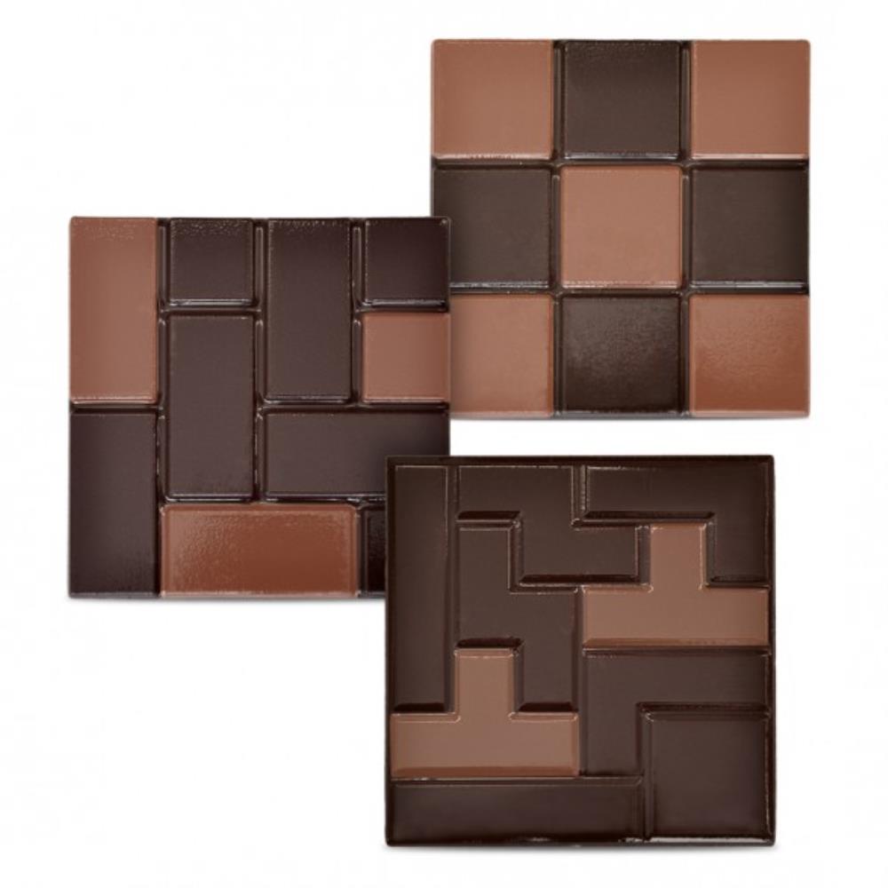 THERMOFORMED MOULD FOR 6 BRICK LOG ENDS 80 X 80MM