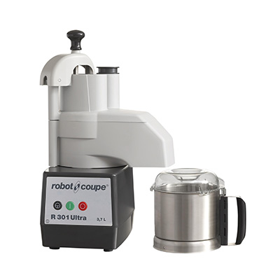 ROBOT COUPE R301 ULTRA COMBINED CUTTER-CL 650W-3.7LCUTTER INOX - 230V/1 - 4D:E2+E4+RE2+J2X2
