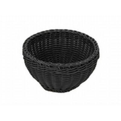 SALEEN BLACK ROUND BASKET 16XHT8-ROUNDED