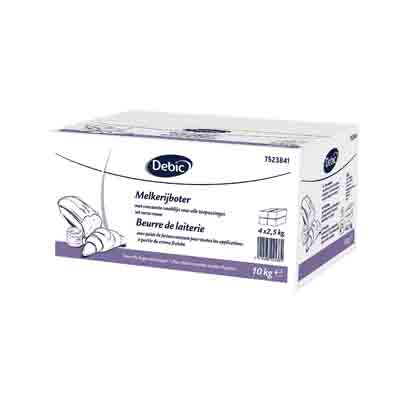 *FDS* DEBIC BEURRE 82% CONSTANT BRIOCHE 4 X 2,5KG 0900090
