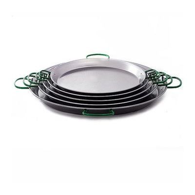 PLAT PAELLA ACIER 90CM 4 ANSES  - 50 PORTIONS