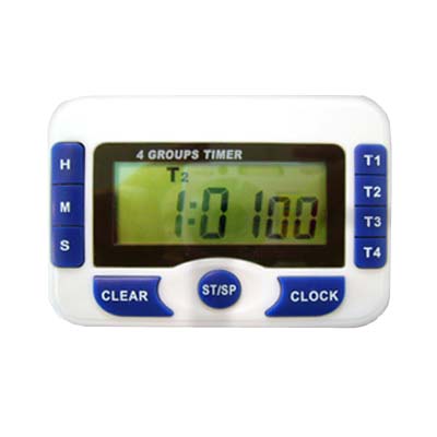 ALLA TIMER + DIGITAL CLOCK 4 PROGRAMS 99 HOURS 59 MINUTES 59 SECONDS