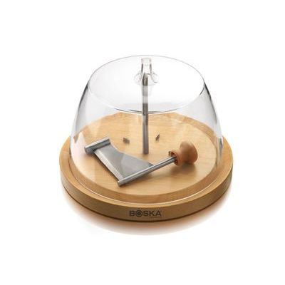 BOSKA TETE DE MOINE BOIS A/CLOCHE PLASTIQUE