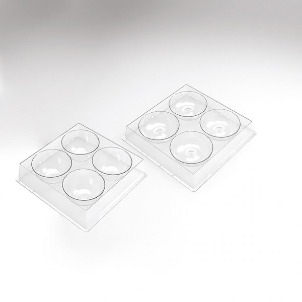 070548 PCB MOULES ENTREMETS INDIVIDUELS POMME POUR60 PIÈCES Ø 7,4 CM 30PCES ***S/CD***