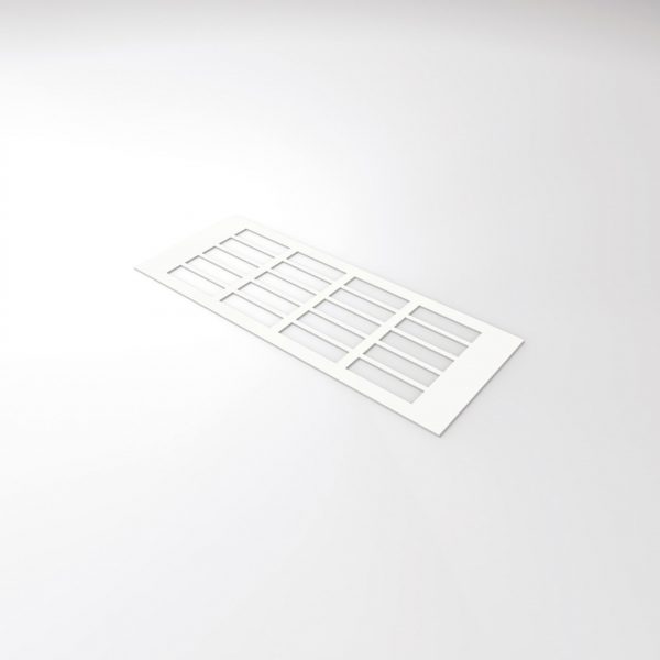 010691 PCB TEMPLATE FOR RECTANGLE 20 PRINTS 7X2 CM 1PCE ***S/CD***