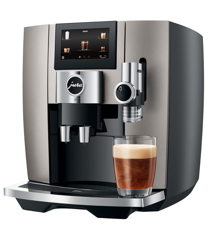 JURA COFFEE MACHINE J8 MIDNIGHT SILVER - N.15471