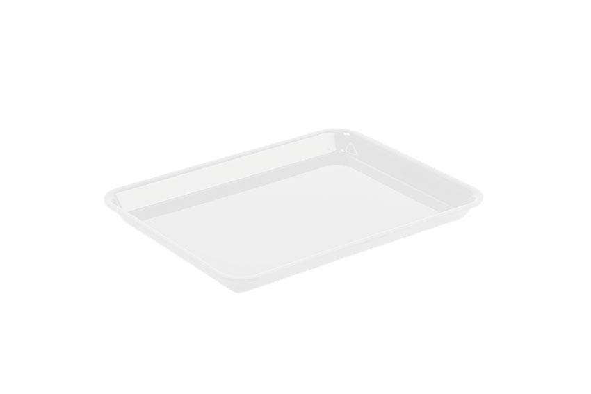 LINEOPLUS FLAT WHITE 1/5-40 - 26.5X20X4.0CM - 1.4L