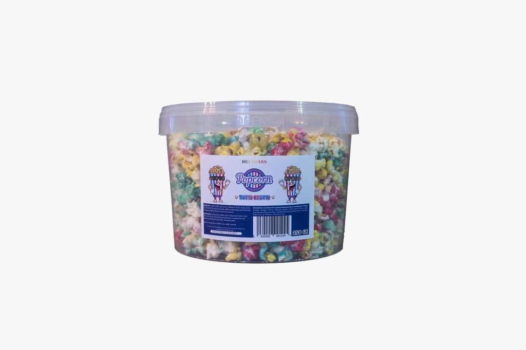 BEL'GIANS POPCORN TUTTI FRUTTI 250GR