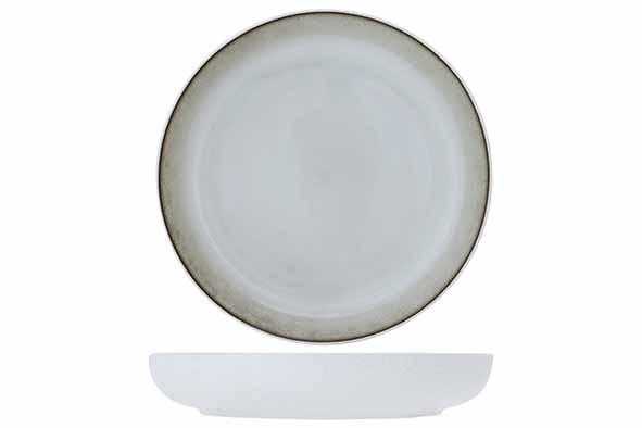 C&T LILY WHITE SOUP PLATE D24XH4,2CM  - 5370006