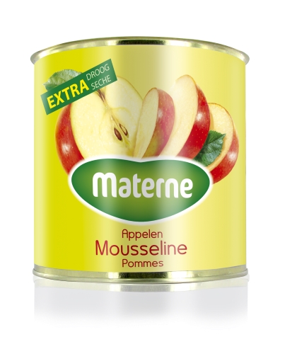 COMPOTE POMME MOUSSELINE MATERNE  2,7KG