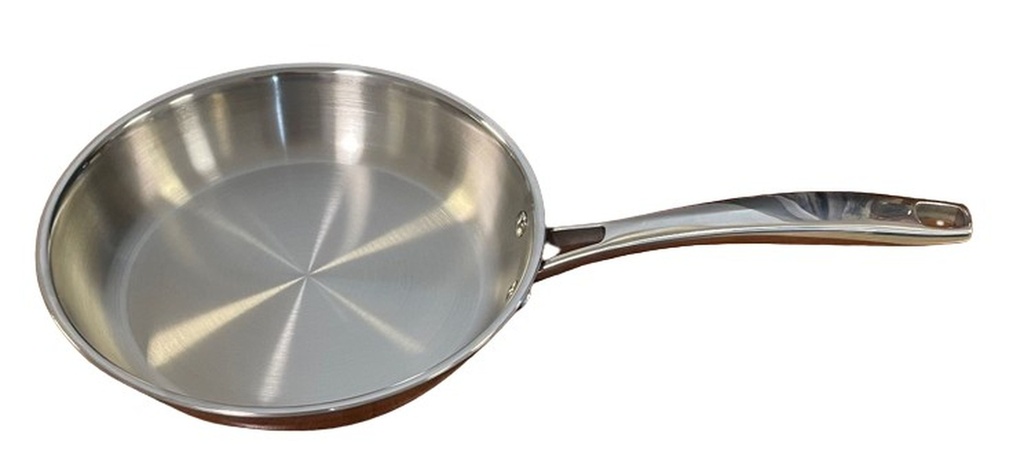 BAUMALU RVS PAN TRIPLINOX 24XH4.5CM