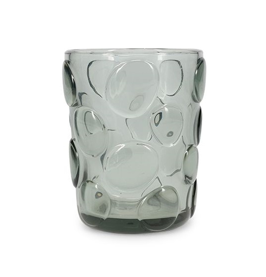 ONA SPOT GLASS TUMBLER GREY 33CL FB - 704023