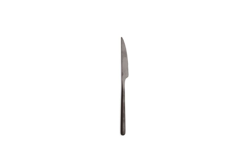 COMAS CANADA VINTAGE BLACK DESSERT KNIFE 18%
