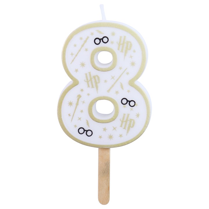 BOUGIE HARRY POTTER CHIFFRE 8