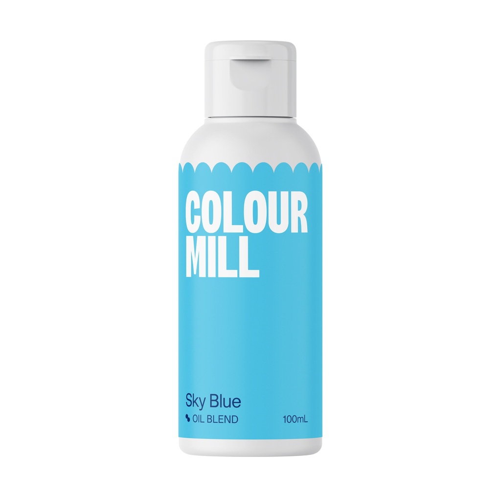 COLOUR MILL OIL-BASED FOOD COLOURING SKY BLUE 100ML