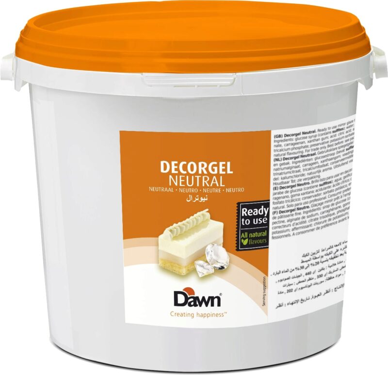 DAWN DECORGEL NEUTRALE KOUDE GLAZUUR 7KG