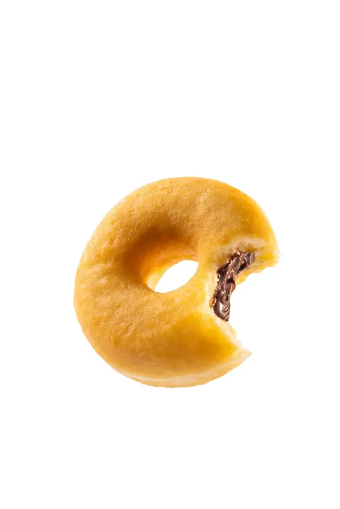 ❄️VAMIX D220 NATUREL DONUT MET HAZELNOOTVULLING 72 X 58GR