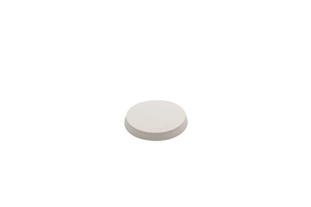 WITTE KARTON DEKSEL VOOR 6OZ KOFFIEBEKER PAK VAN 50 STUKS