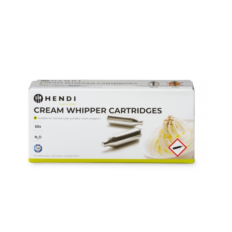 HENDI CARTOUCHES POUR SIPHON A CHANTILLY 50PCS