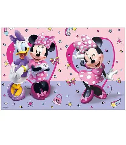 MINNIE JUNIOR NAPPE PLASTIQUE 120x180 CM