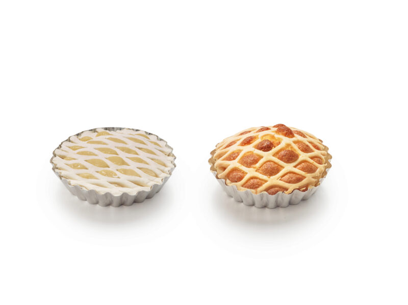 ❄️STEVENS RAUWE FRANGIPANE TARTLET 50X120GR