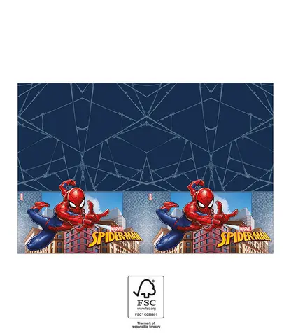 SPIDERMAN CRIME FIGHT NAPPE EN PAPIER 120x180 cm