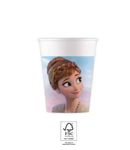 FROZEN II WIND SPIRIT GOBELETS EN CARTON 200ML 8 pcs