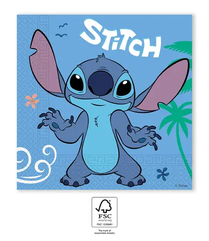 STITCH SERVIETTES EN PAPIER