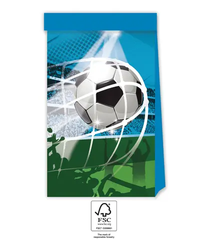 SOCCER FANS SACHETS CADEAUX 4 pcs