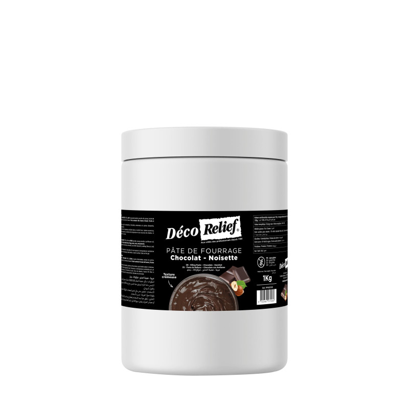Vullingpasta chocolade-hazelnoot 1Kg